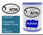 Preview: Chevrolet, Bluestream Metallic Tricoat, 85 / WA512Q: 500ml Lackdose, von ATW Autoteile West.